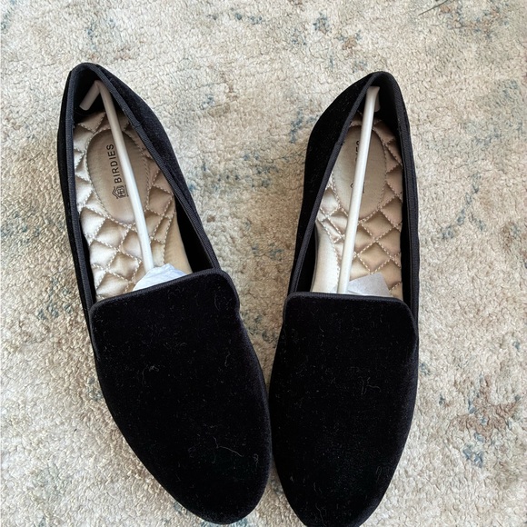 Birdies The Starling in Black Suede Loafers 8 - Picture 2 of 16